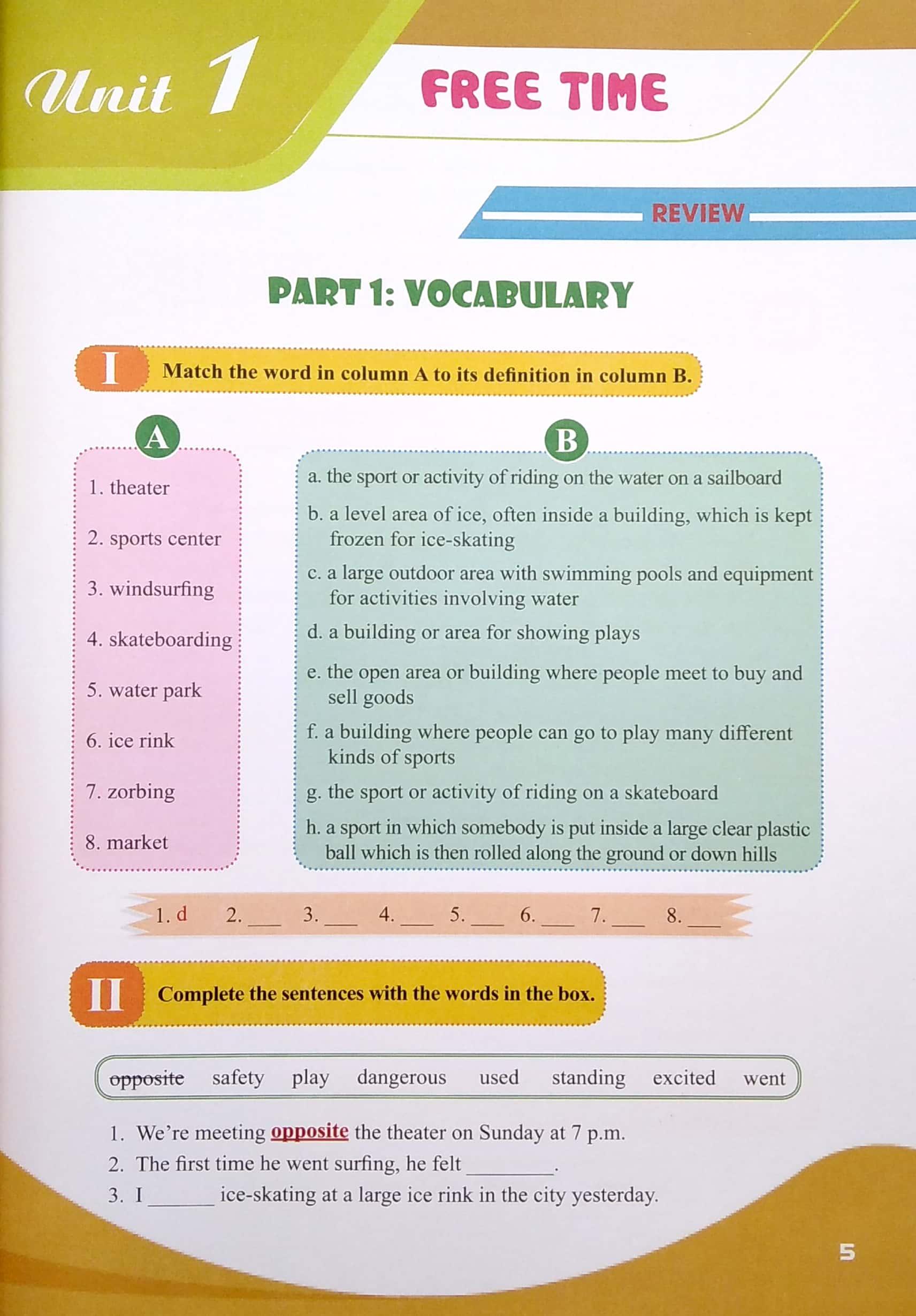 Bài Tập Bỗ Trợ Toàn Diện Tiếng Anh 7 (Người Bạn Đồng Hành Của Các Em Học Sinh)