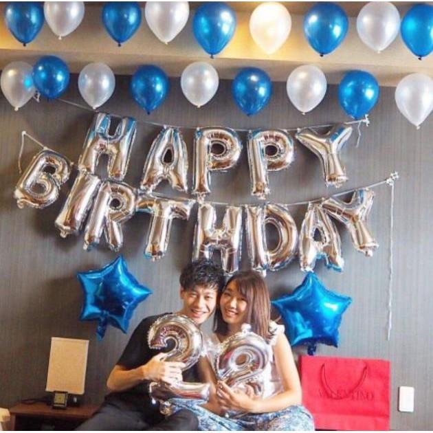 Set bóng trang trí sinh Nhật người lớn