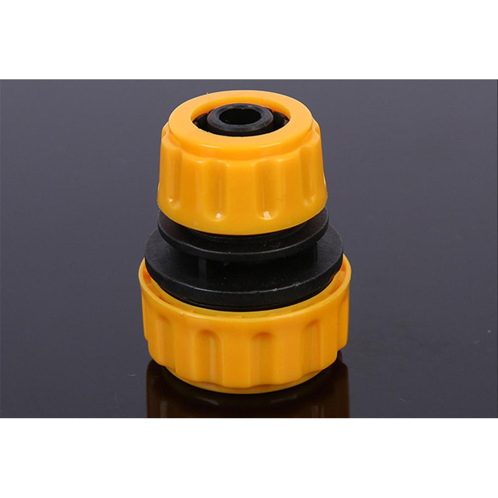 2Pcs 1/2" To 5/8" Water Hose Pipe Connector Connection Fitting Adapter
