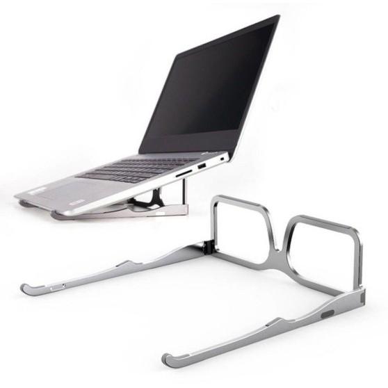 Stand kê cao MacBook LABTOP kiểu mắt kính (Xám)