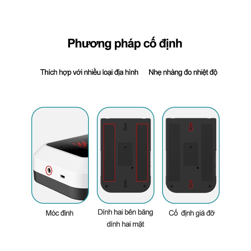 Nhiệt kế cảm ứng tự động đo nhiệt độ Thân Nhiệt ZISO️ treo tường tự động (Đạt chuẩn CE FCC RoHS) - AsiaMart