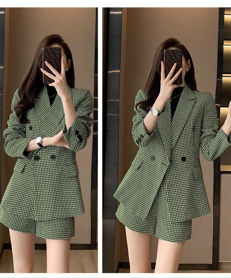 SÉT BỘ VEST CARO SANG CHẢNH