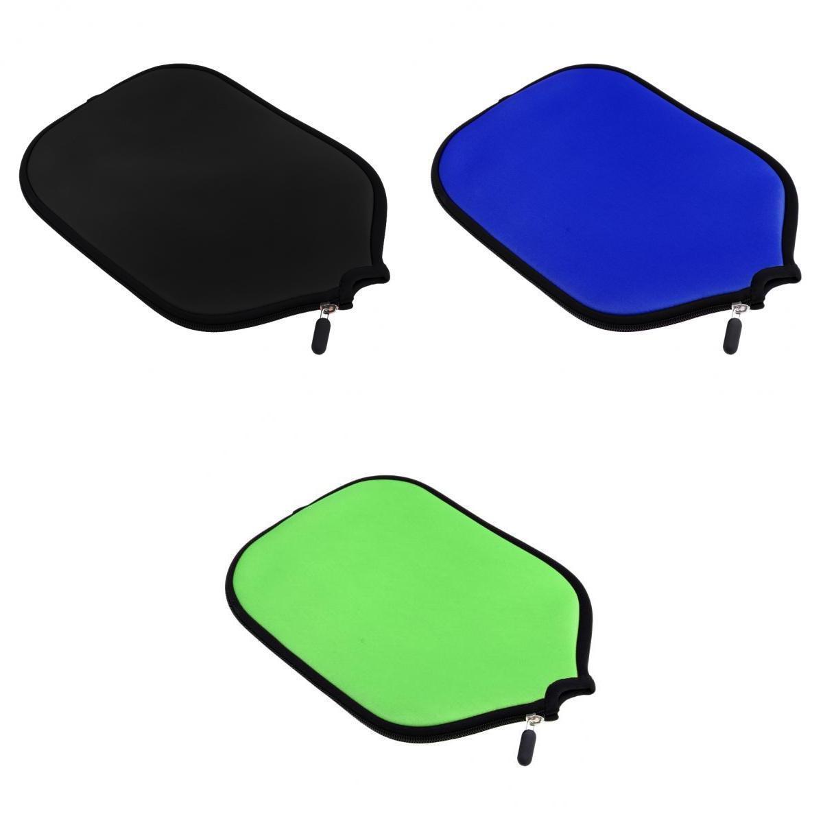 Premium Neoprene Pickleball Paddle Cover Zipper Sleeve Protective Case A17