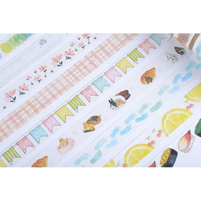 Washi Tape cuộn 1,5x10 mét