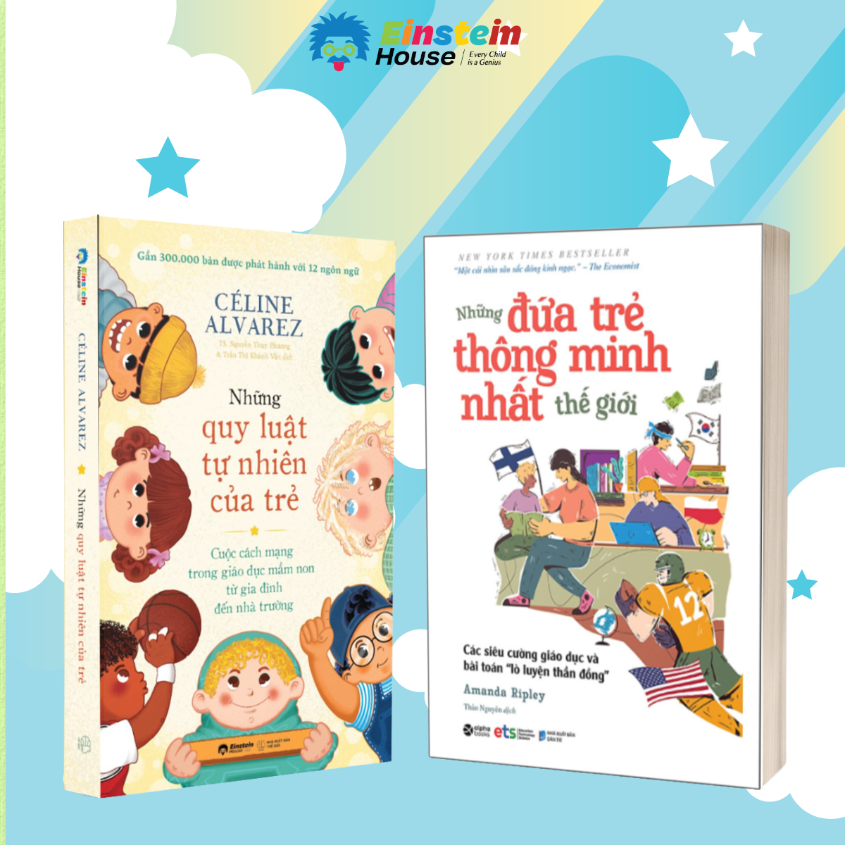 Combo:  Những Quy Luật Tự Nhiên Của Trẻ + Những Đứa Trẻ Thông Minh Nhất Thế Giới