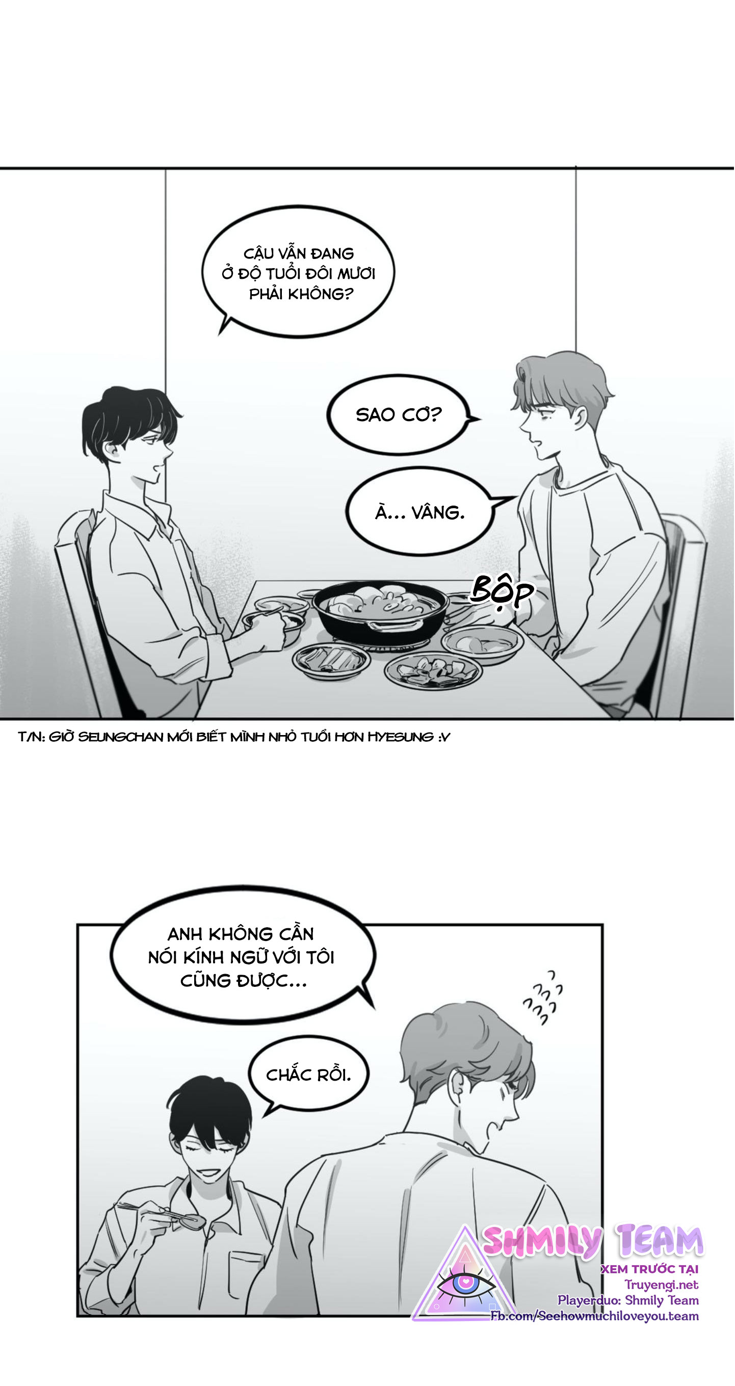 hyesung à, lại gần tôi nào! chapter 4 36