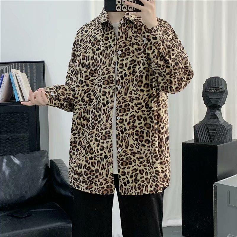 Áo Sơ Mi Nam Dài Tay Thời Trang Hàn 2021 Cỡ M-2Xl