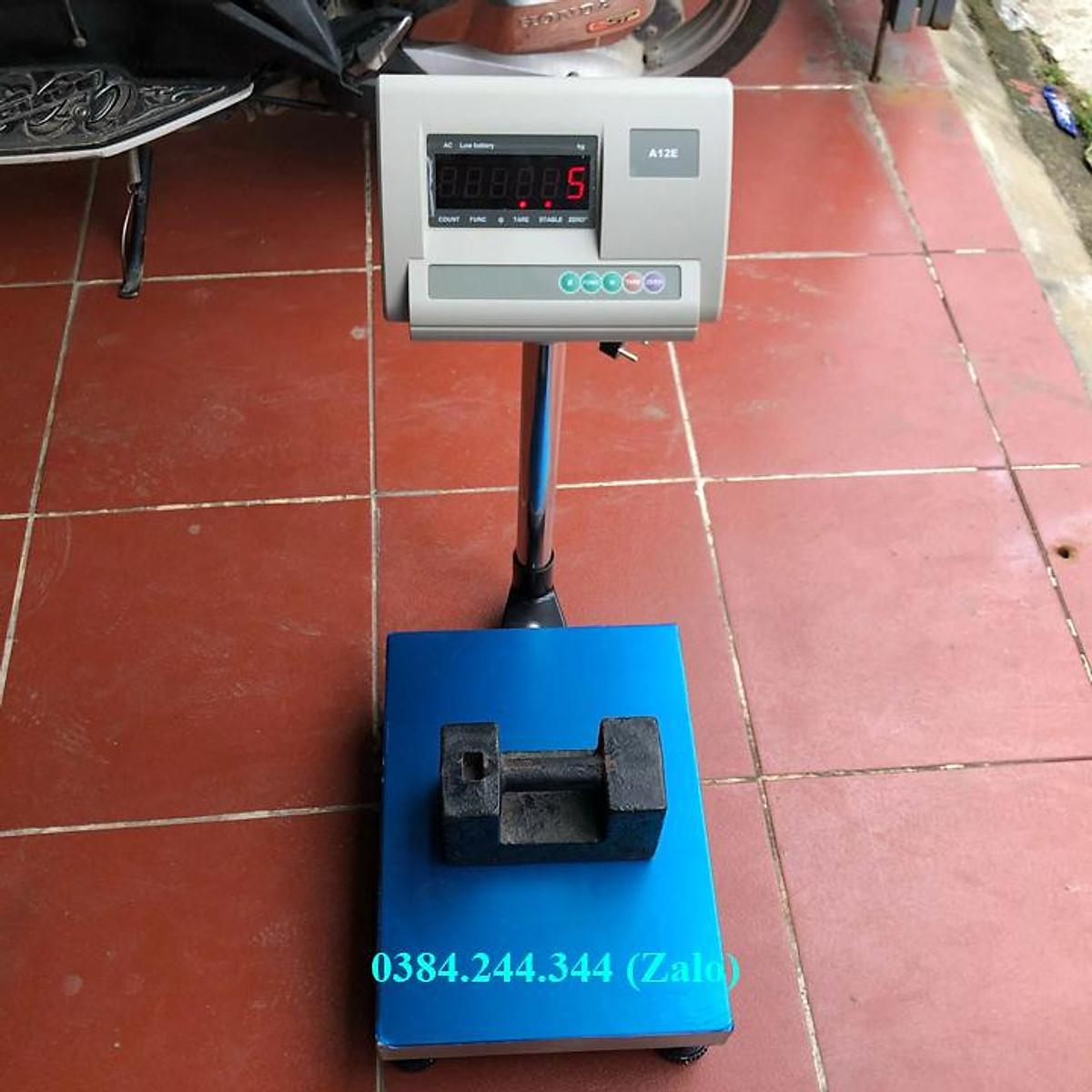 Cân bàn điện tử thông dụng Yaohua A12E, Mức cân 100kg, độ chia 0.02kg, Bàn cân kích thước 30x40cm