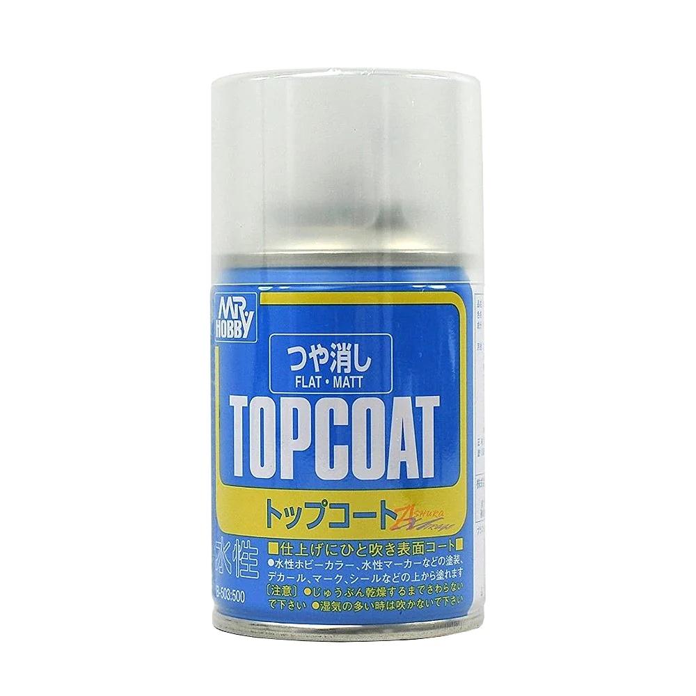 MR HOBBY TOP COAT FLAT Sơn phủ bảo vệ mô hình loại nhám B503
