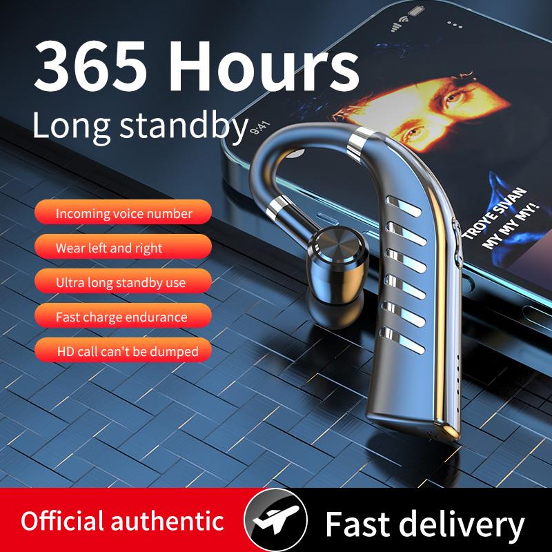 Tai nghe không dây tai nghe bluetooth với tai nghe khử nhiễu micrô bằng tay để lái xe Audifonos kinh doanh nói chuyện