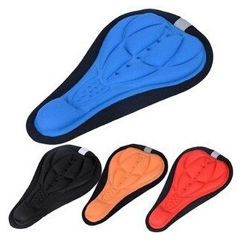 Soft 3D Bike Cushion Pad Men Women Thick Cycling Bicycle Sponge Pad Seat Saddle Cover Outdoor Sports Bicycle Accessory