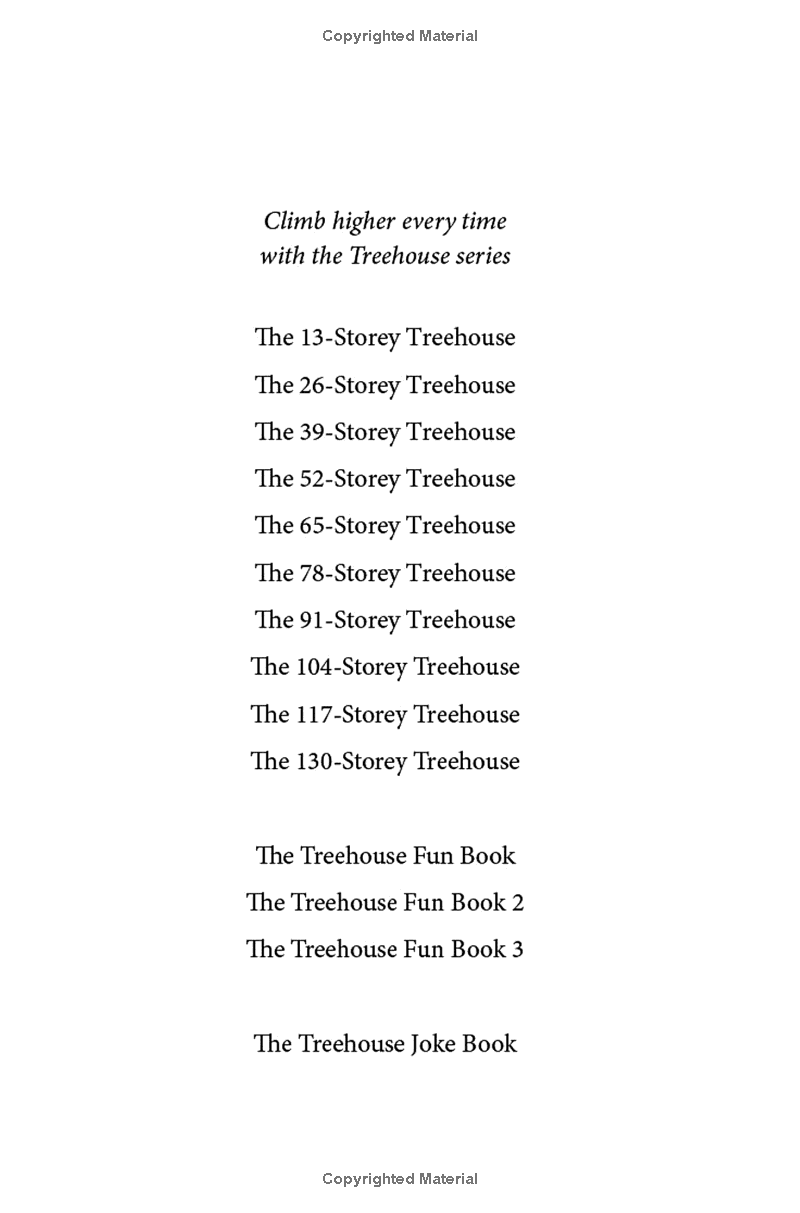 Sách ngoại văn: The 130-Storey Treehouse