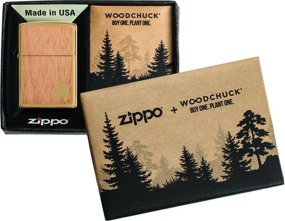 Bật Lửa Zippo WOODCHUCK USA Flame 29901