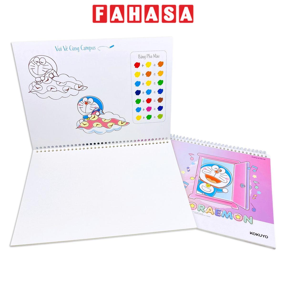 Vở Vẽ Doraemon A4 - 40 Trang 100gsm - Campus SKB-A4DOR-08