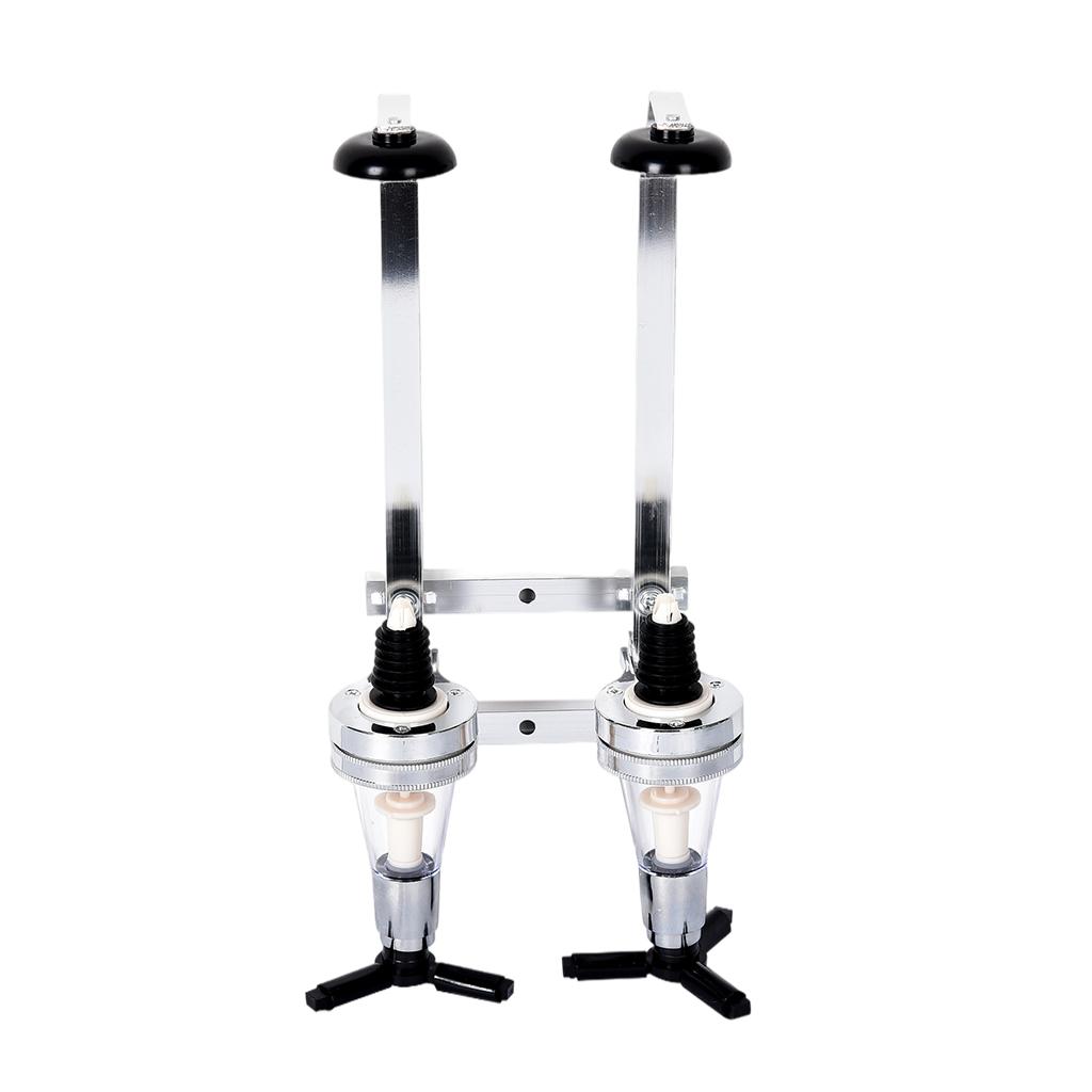 Portable   Dispenser Cocktails Drinks Bracket Rack Bar 2 Bottle