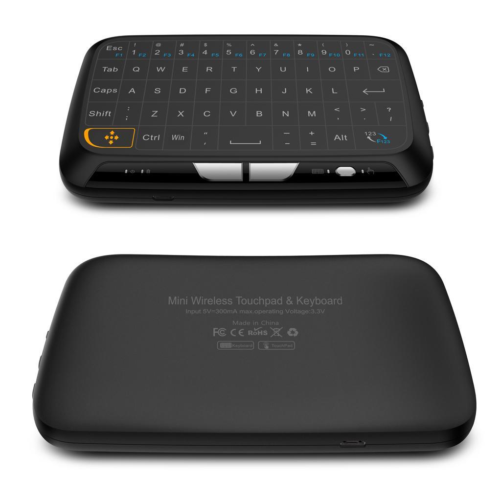 Wireless Keyboard Mini Touchpad Air Mice Qwerty for PC, Computers