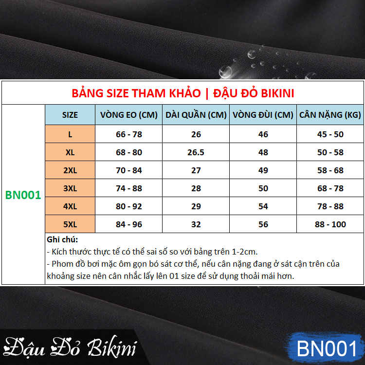 Quần bơi nam dáng ngắn, phom ôm đùi, hoạ tiết đa dạng, chất thun bơi lạnh co giãn tốt, ít thấm nước, nhanh khô | BN001