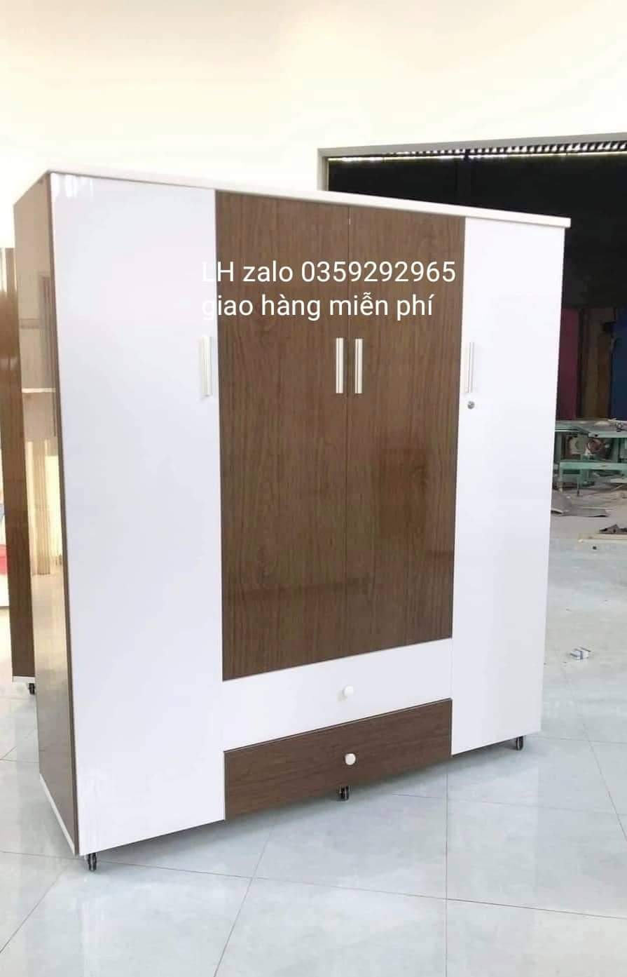 Tủ nhựa đài Loan 4 cánh