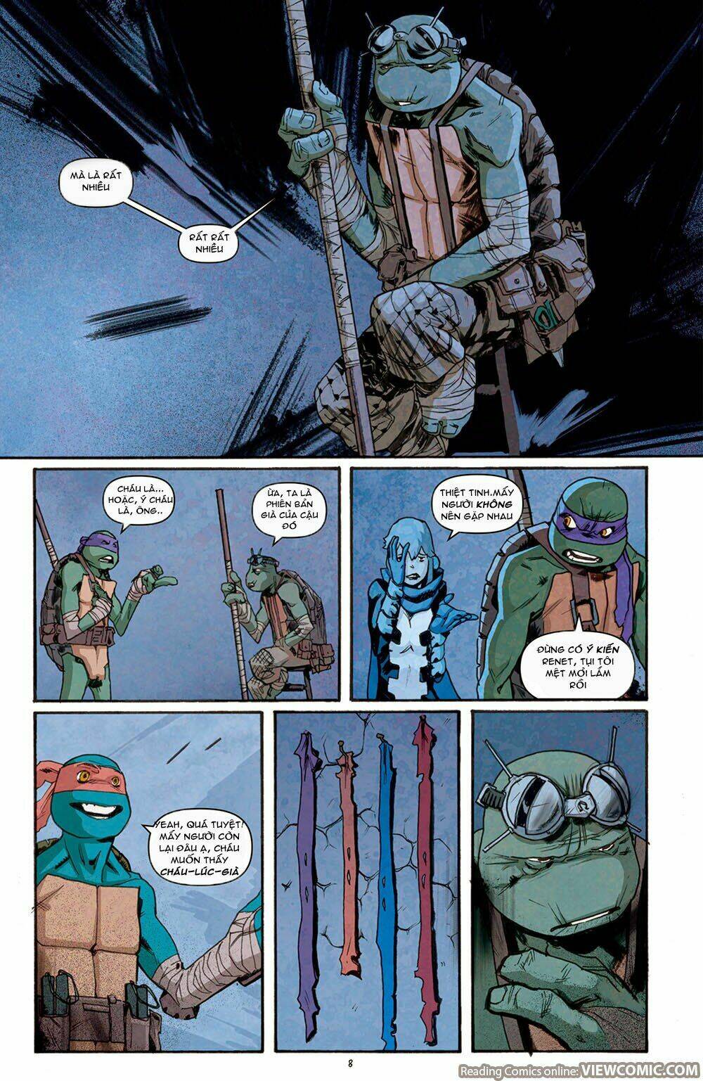 teenage mutant ninja heroes: turtles in time chapter 4 9