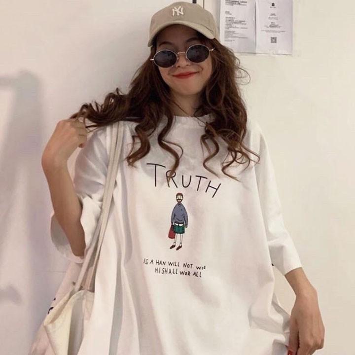 Áo Thun Nữ Unisex In Chữ TRUTH ATN6181