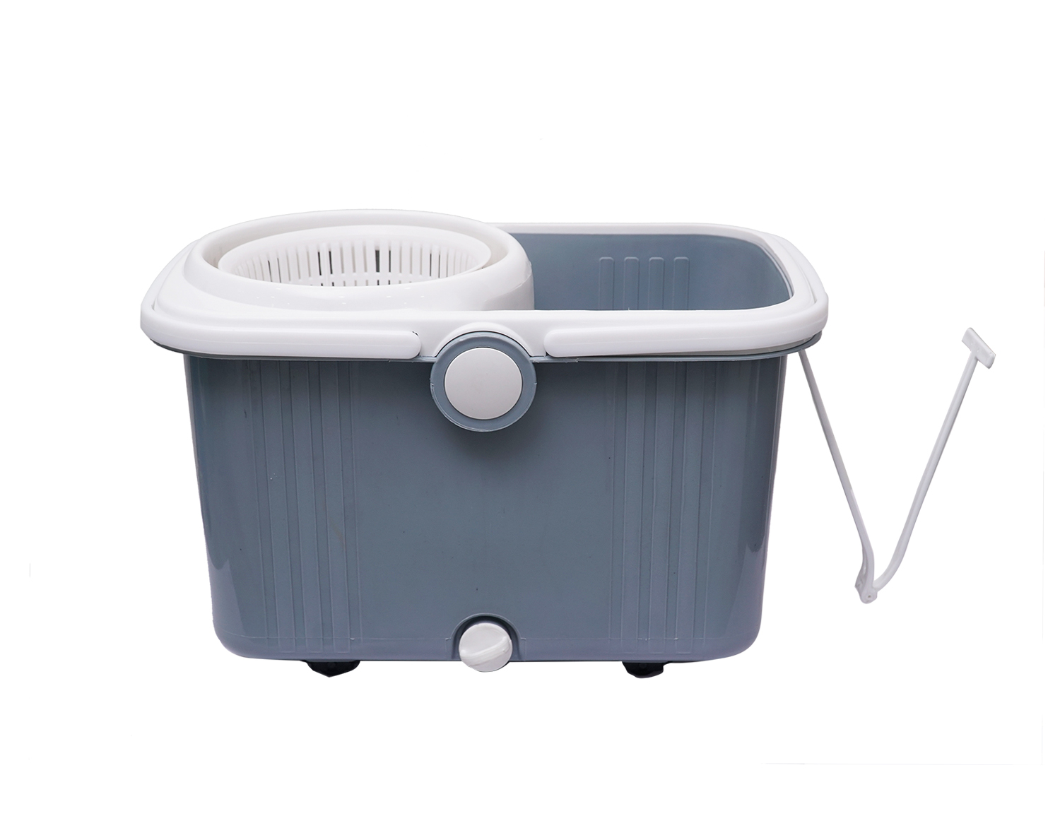 Bộ Lau Nhà Xoay 360 Độ Rổ Rời kokOmega 4IN1 Xô Chữ Nhật ( OMBO-15) ( Tặng 1 Bông Lau)