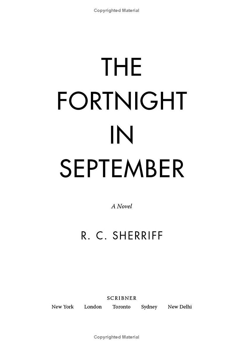 The Fortnight In September