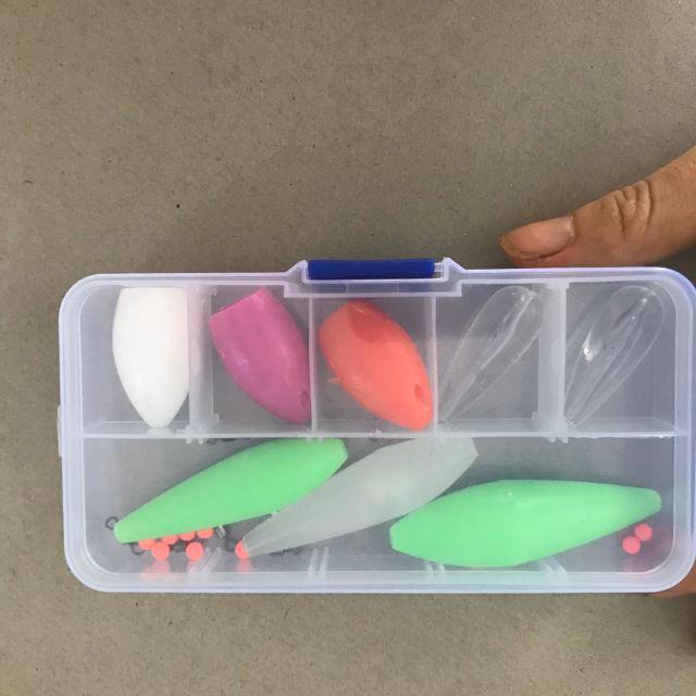 Bộ 8 hạt hỗ trợ ném xa câu lure