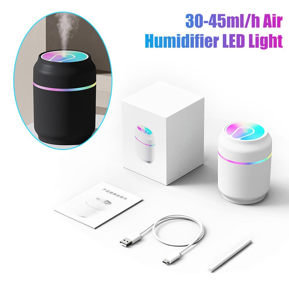 Máy Phun Sương Tạo Ẩm Không Khí Cho Nhà Máy Phun Sương Tạo Độ Ẩm Hương Thơm Khuếch Tán USB Máy Lọc Máy Khuếch Tán Tinh Dầu Phun Sương Tạo W/LED Ban Đêm ánh Sáng