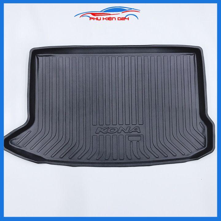 Thảm nhựa lót cốp Kona 2018-2019-2020-2021-2022 nhựa dẻo dày dặn đàn hồi tốt