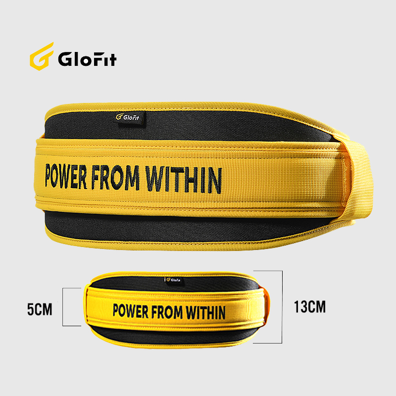 Đai Lưng Tập Gym Glofit-GFHY002. Đai Lưng Tập Thể Hình Cao Cấp (WEIGHT LIFTING BELT) - 