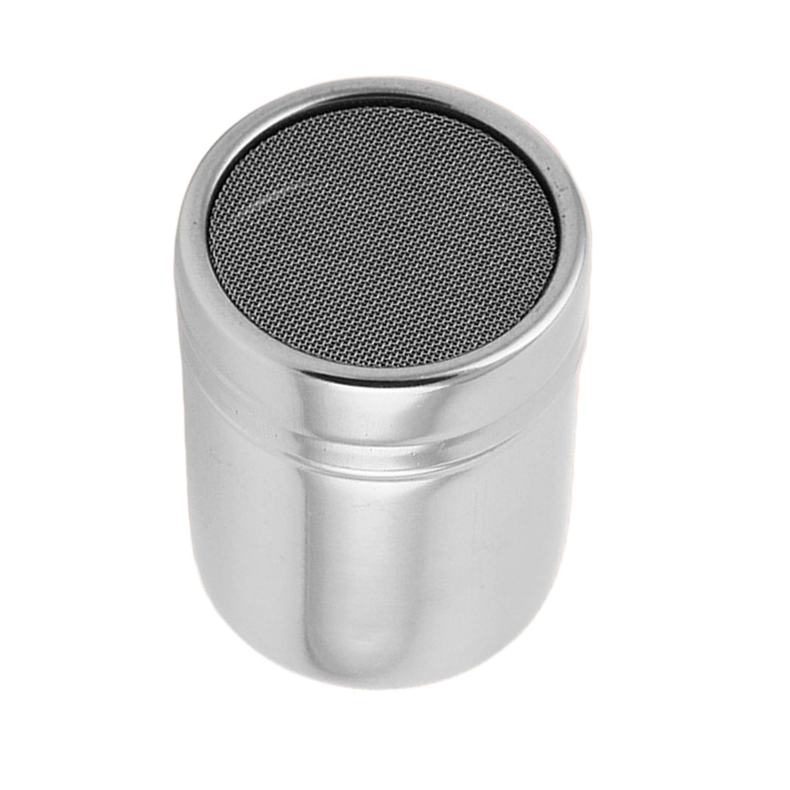 Sugar Shaker Icing Sugar Dredger Coffee Sifter for Oatmeal Flour Home