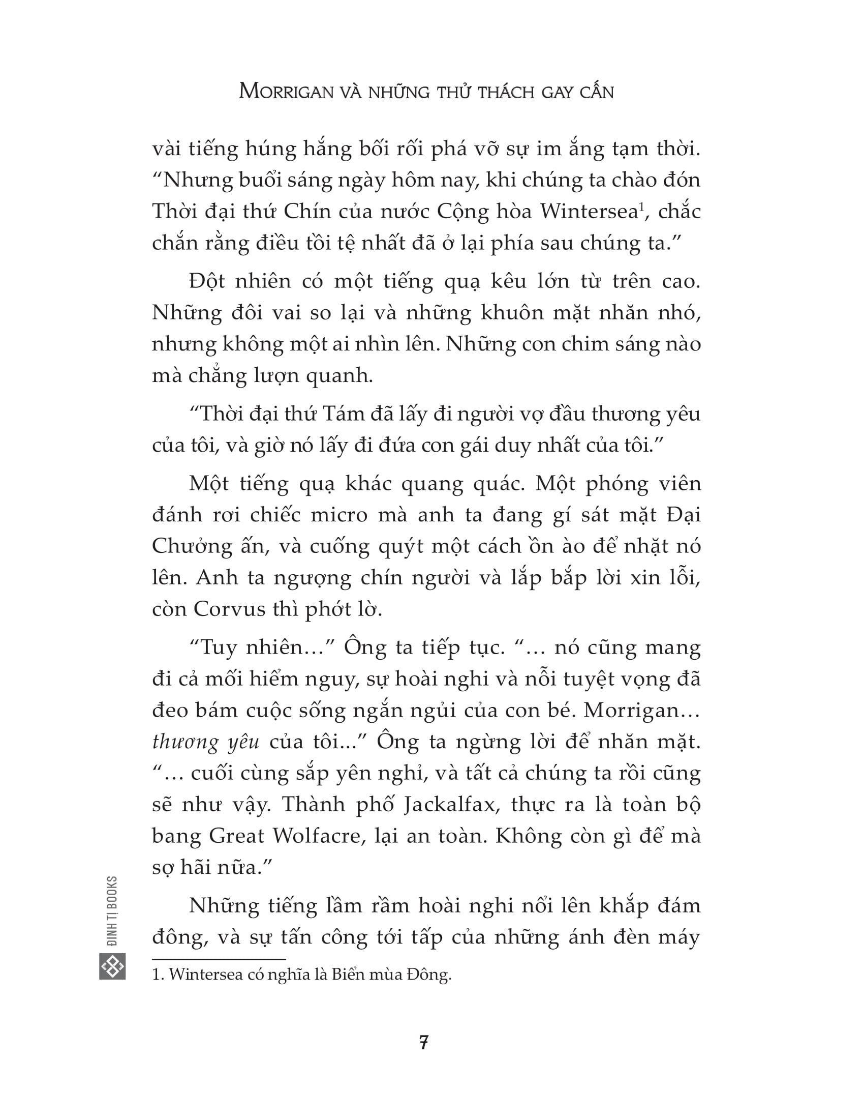 Sách Xứ Nevermoor Diệu Kỳ - Morrigan Và Những Thử Thách Gay Cấn