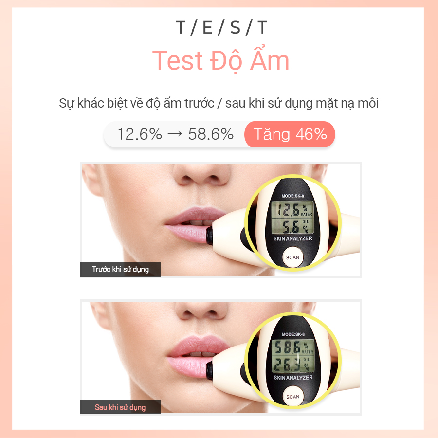 Mặt nạ môi tăng cường sức sống chiết xuất ngọc trai Kocostar Pearl Lip Mask (1 miếng)