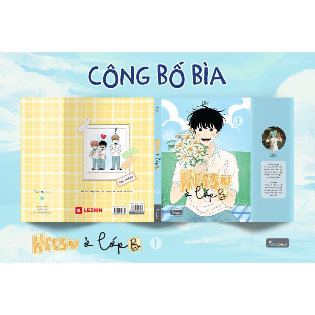 Sách Truyện tranh - TẬP 1 Heesu Ở Lớp B - Bản Quyền