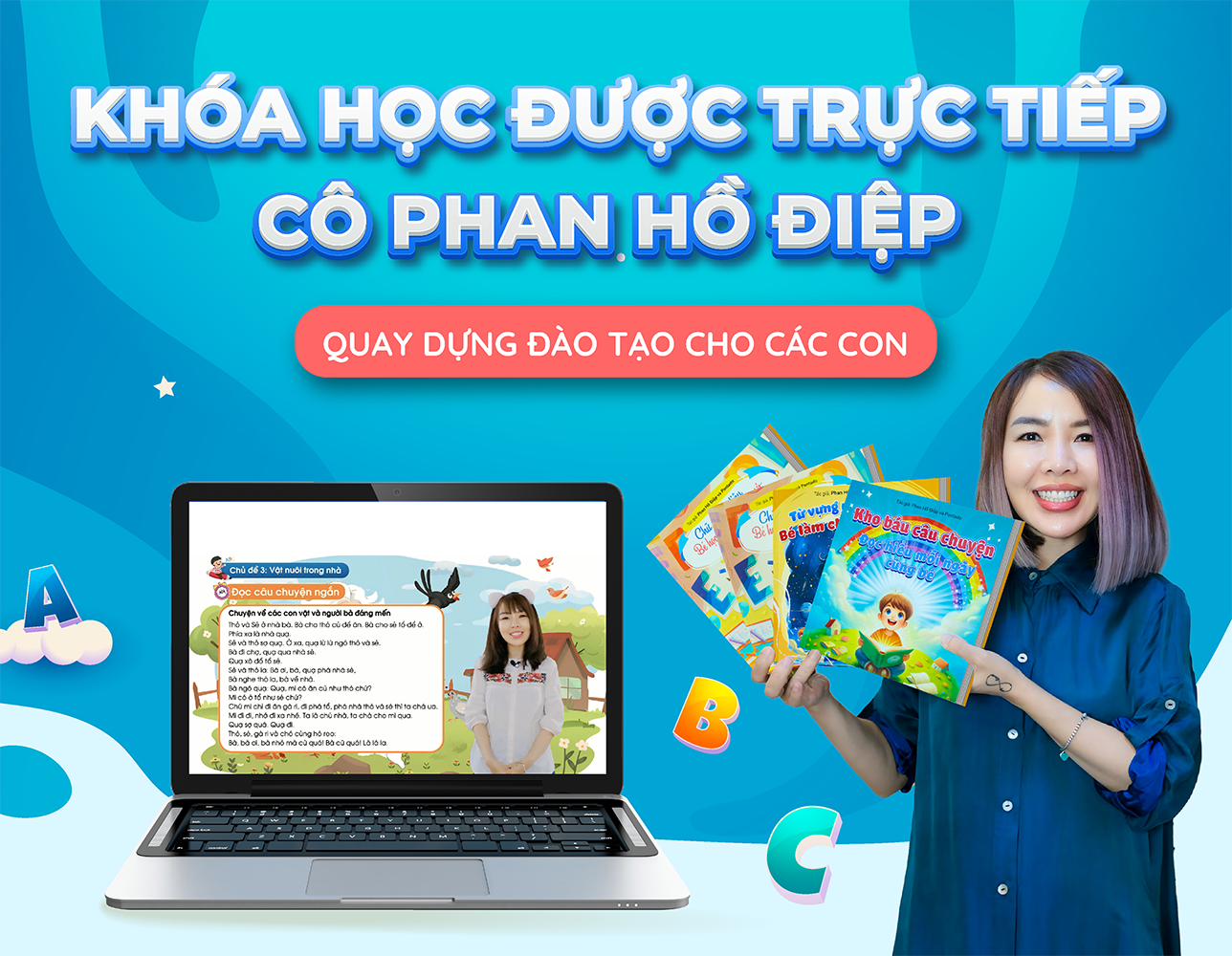 Sách Cho Bé - Siêu Nhí Pantado 4 cuốn sách kèm video bài giảng tiền tiểu học - Giúp bé phát triển ngôn ngữ, tư duy sáng tạo, tự tin giao tiếp