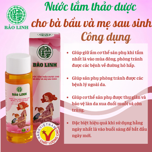 Nước Tắm Thảo Dược Cho Bà Bầu Và Mẹ Sau Sinh Bảo Linh,chiết xuất thảo dược,dùng siêu tiết kiệm