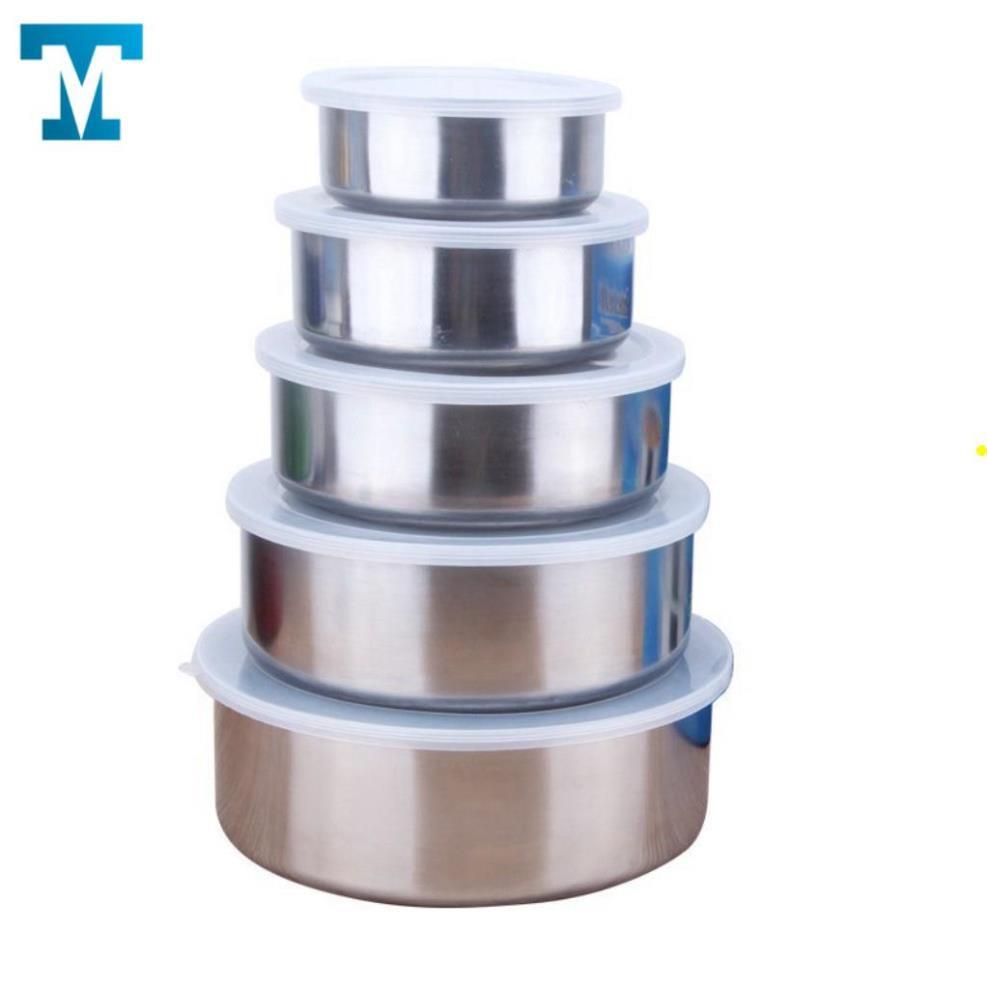 Bộ thố lạnh inox 5 món