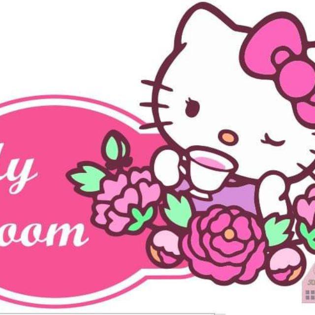 DECAL BẢNG TÊN 4 KITTY HOUSE