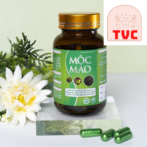 Bộ 4 Sản Phẩm Chăm Sóc Tóc Mộc Mao - Hỗ trợ làm đen tóc, hạn chế gãy rụng, nuôi dưỡng tóc chắc khỏe