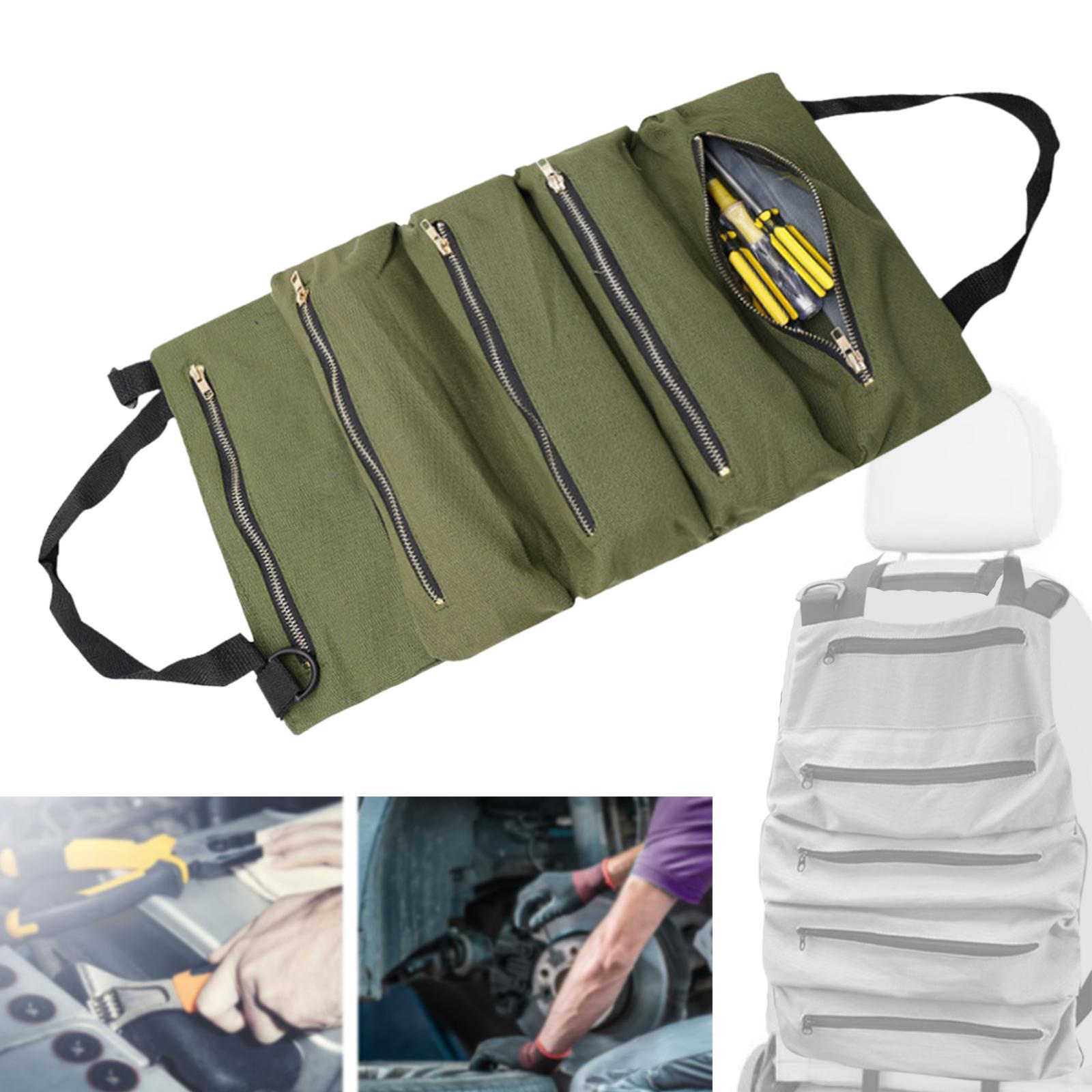 Roll up Tool Bag Wrench Organizer Tool Organizers Wrench Tools Pouch for Carpenter