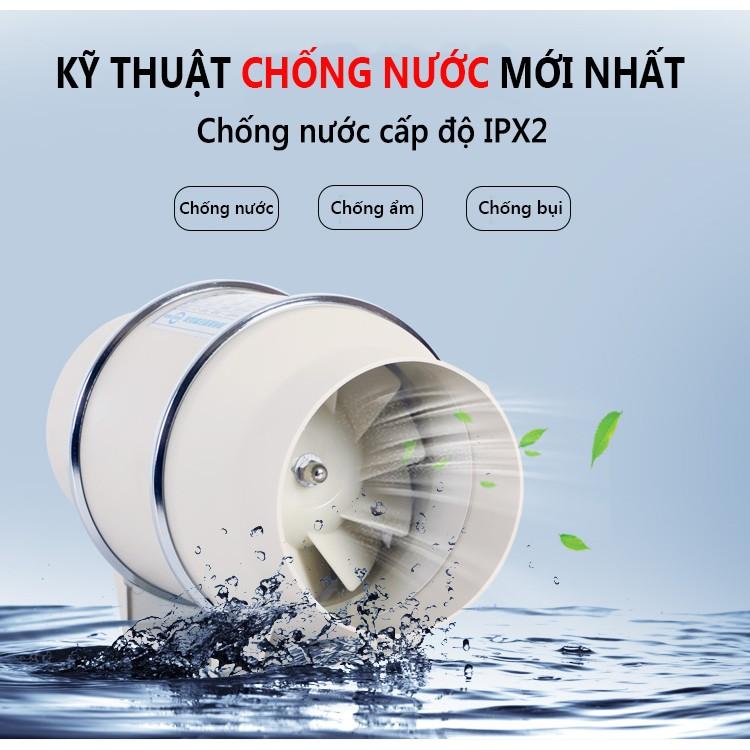 FU97- Quạt thông gió gia dụng hút gió thông gió hút ẩm làm khô phòng ngủ máy hút ẩm thông gió không khí vinhthuan.shop