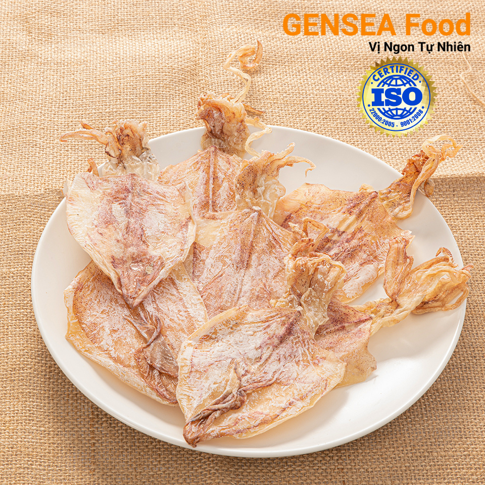 Mực Khô Phú Quý GENSEA Food G1022 Loại 1 Không Chất Bảo Quản Ngọt Tự Nhiên Chờ duyệt tự động
