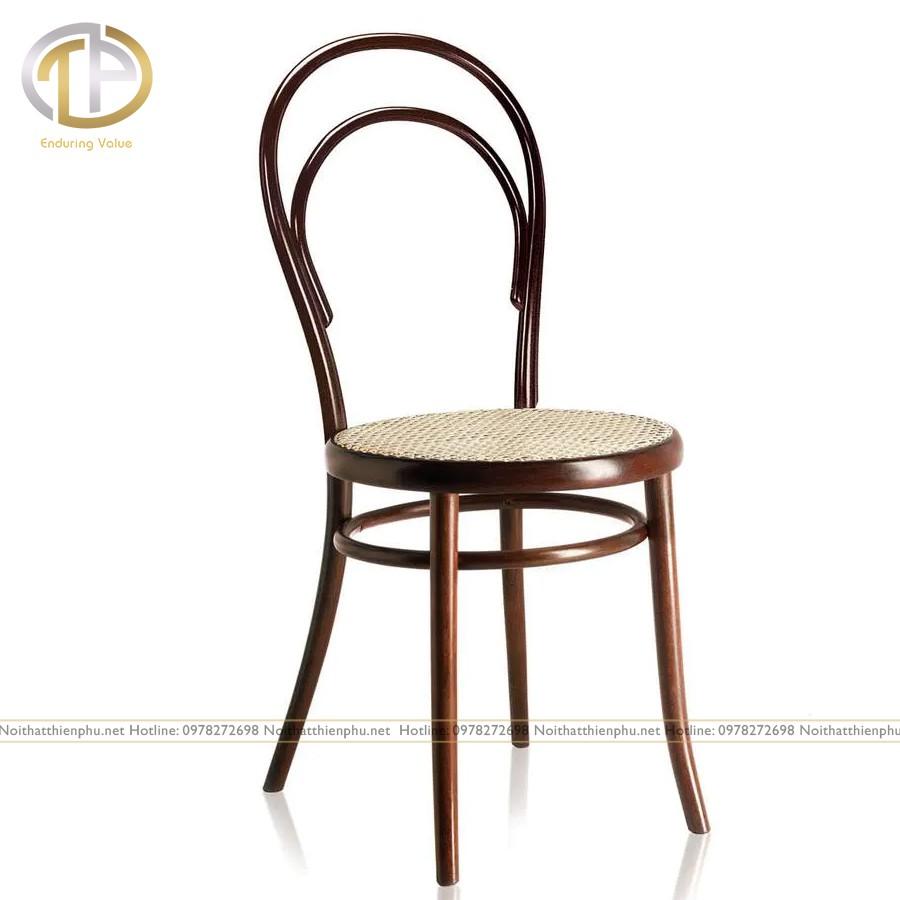 Ghế Thonet gỗ tần bì (Ash) mặt mây - ghế ăn, ghế cafe, ghế nhà hàng đẹp