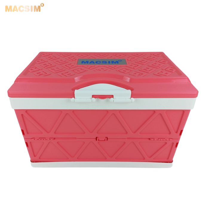 Hộp đựng đồ xếp gọn kích thước 50cm x 32cm  x 31cm - nhãn hiệu Macsim màu sắc đa dạng