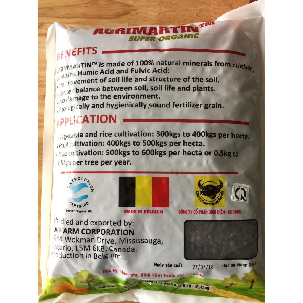 Siêu phân hữu cơ dạng viên-nhập khẩu tại Bỉ