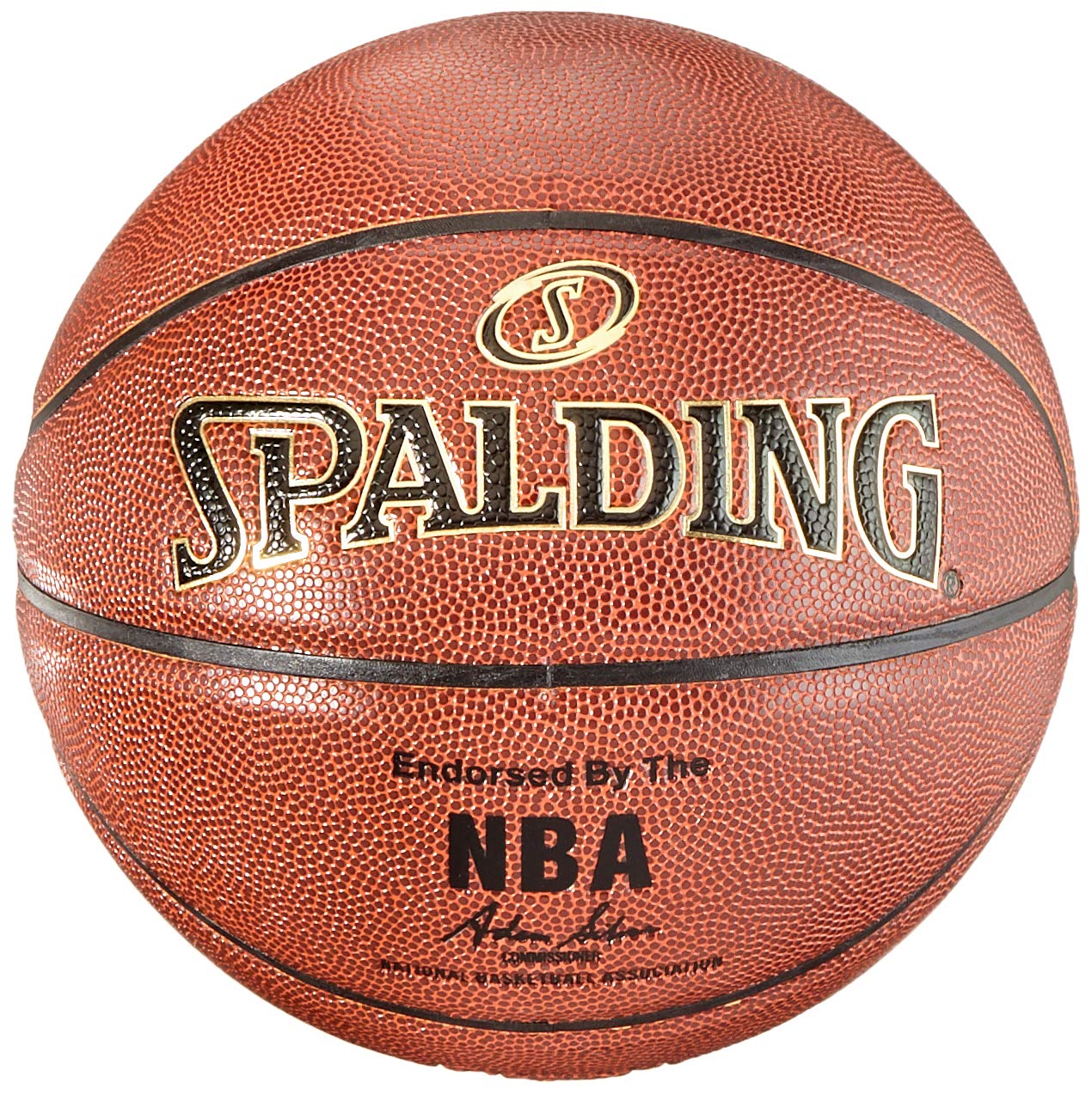 Quả bóng rổ Da Spalding  Gold Series Indoor/Outdoor size 7