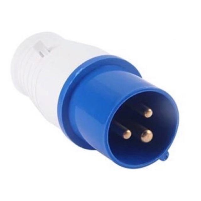 Bộ ổ cắm, phích cắm công nghiệp 16A -220V - dùng để nối điện ngoài trời chống nắng mưa