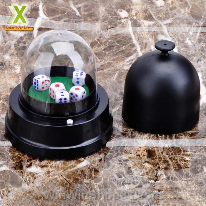 Bộ Máy lắc xí ngầu Beer Club &amp; Xí ngầu uống bia tiếng Việt