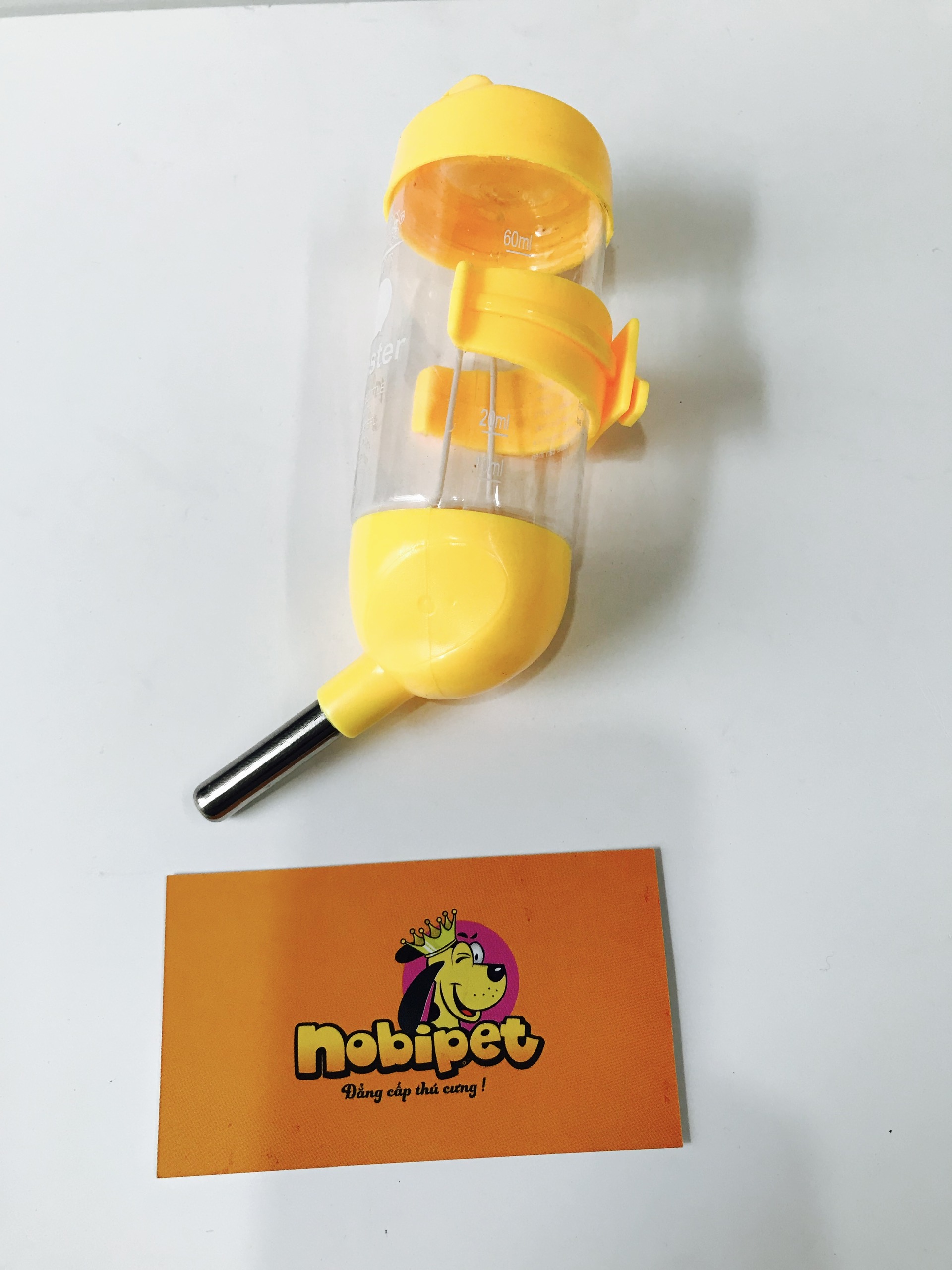 Bình Nước 80ml Deluxe Bi Lăn Cho Hamster, Sóc, Nhím Kiểng, Thỏ, Bọ