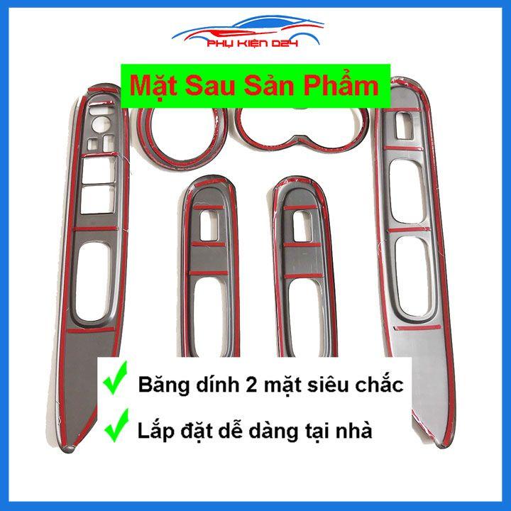 Ốp nội thất Brio 2019-2020 vân Titan bảo vệ chống trầy xước và làm đẹp xe